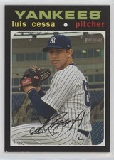 2020 Topps Heritage High Number Luis Cessa #686 0w8