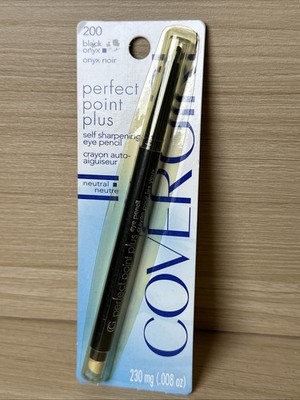 Covergirl 200 Eyeliner Perfect Point Plus NOS Black Onyx Self Sharpening