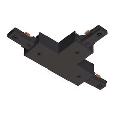 Juno Lighting R25 Bl T-Connector, Black