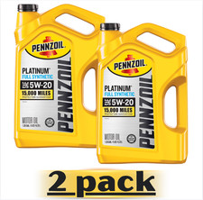 Pennzoil Platinum 5W-20 Full Synthetic Oil 5 Qt (Pack of 2) Free Fast Delivery 40.41 per gallon