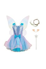 Fairy Costume Dress for Girls 3-10, Fairy Princess Pink Tutu Outfit... Fast Ship