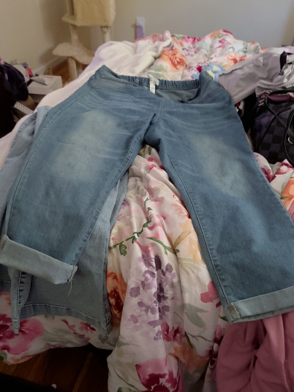 Blue Jeans Capris