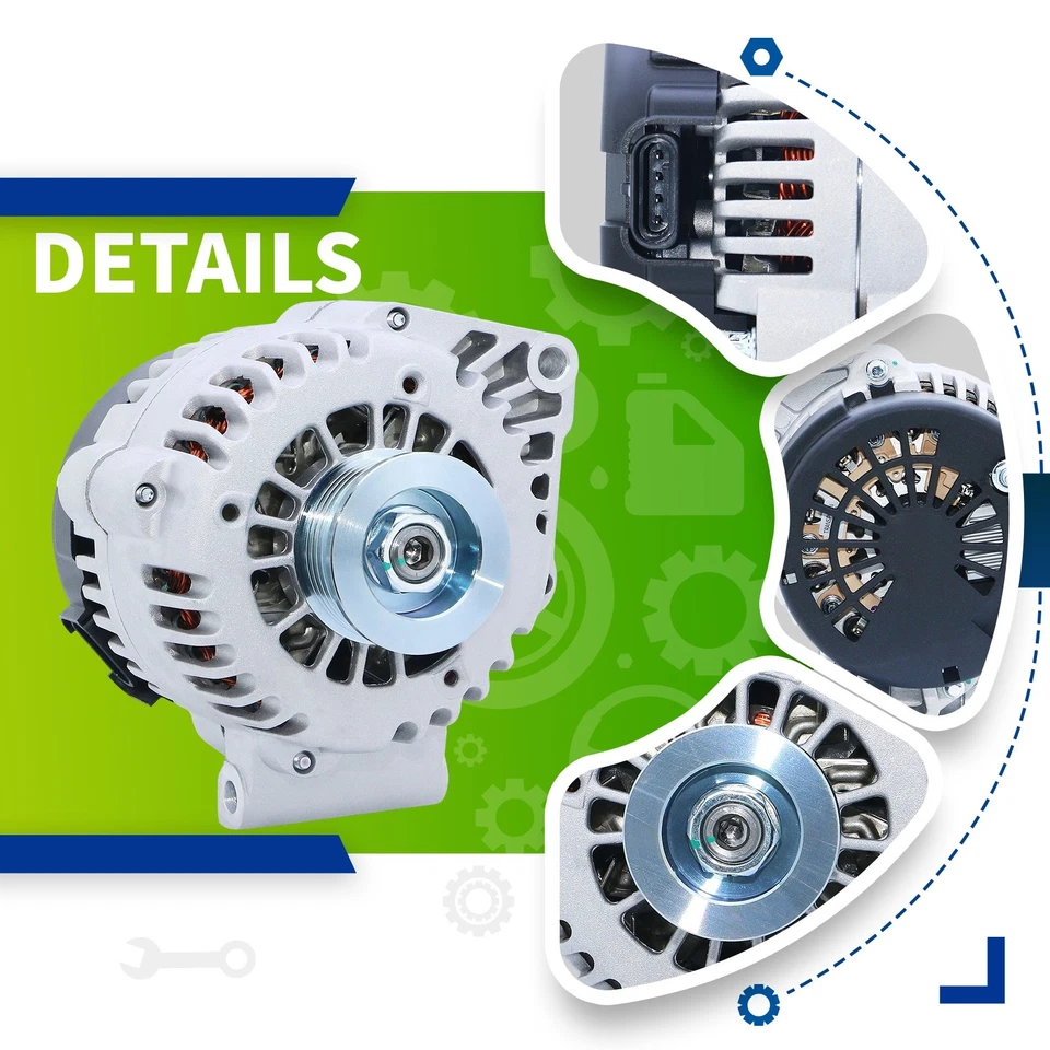 Alternator for Pontiac Bonneville Buick LeSabre 2000 2001 2002 2003 2004 8285N — 第 2/4 张图片