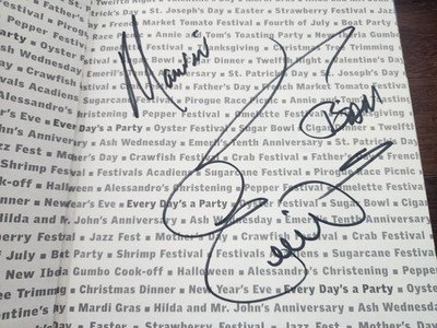 Emeril Lagasse SIGNED Every Day's a Party Louisiana Recipes First Edition COA