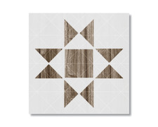 Barn Quilt Stencil, Reusable Stencil For Painting, 2058