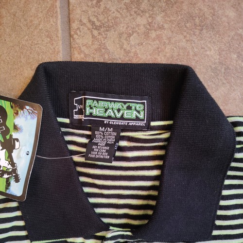 new old stock VH1 Fairway to Heaven golf shirt medium vintage rare music tv - Picture 2 of 9