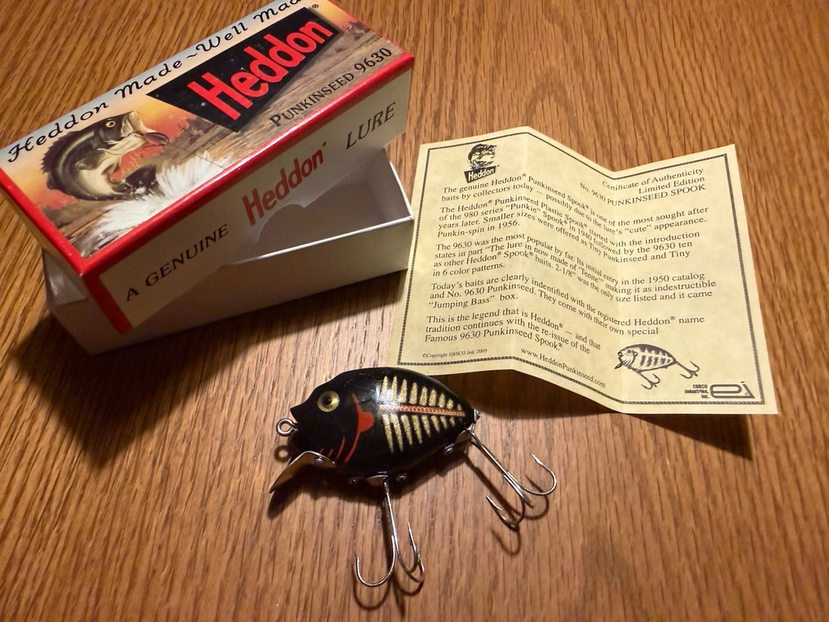 Heddon ヘドン punkinseed c1949 s173-70 wood Vintage Punkinseed Lure for sale | eBay