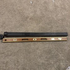 VTG Empire Tools 48” Inch Wood Level Black Hard Plastic Case 80th Anniversary