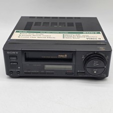 Sony EV-C40 Video8 Video Cassette Recorder Player - Powers On -PARTS/REPAIR
