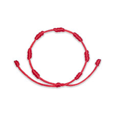 Newborn Lucky Red String 7 Knot Bracelet for Baby Boy and Girl   Protective Brac