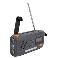 Emergency Radio DAB FM Radio 7400mWh 2000MAH Battery LCD Screen For Outdoor