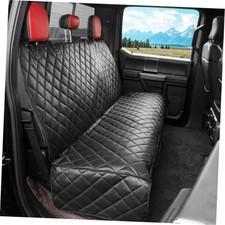 Dog Car Seat Cover for Back Seat,Waterproof Truck X-Large Back Seat Cover Black