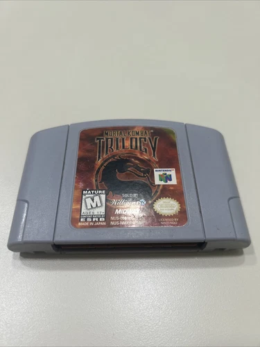 MORTAL KOMBAT TRILOGY 1996 Authentic Nintendo 64 N64 - UNTESTED