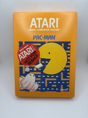 Original Atari 2600 Pac-Man- Not For Resale - Factory Sealed - Great Condition