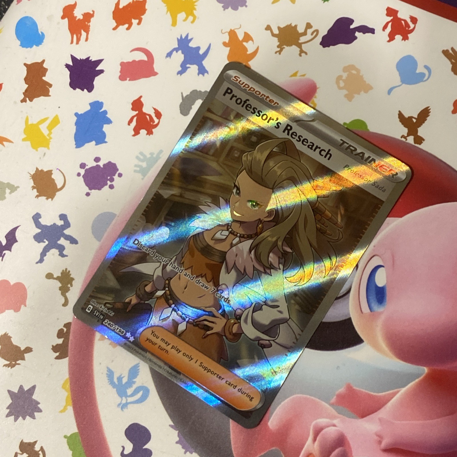 Pokémon TCG Professor's Research (Professor Sada) Scarlet & Violet Base Set...