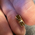 Vintage Puffy Heart 14k Yellow Gold Pendant — photo 4