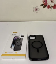 LAMICALL SMARTPHONE CASE SLIM SMOOTH & STYLISH Iphone 15 Plus Black/Gray