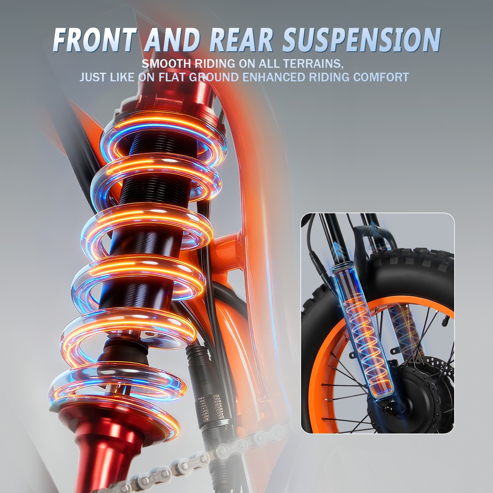 20'' 52V 32AH Electric Dirt Bike 60KM/H E-Mountain Bike 6000W E-Motorcycle Hot