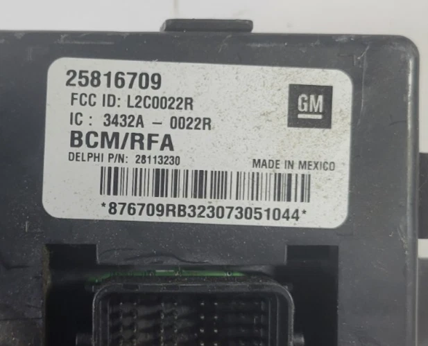 2007 2008 Chevy Colorado GMC Canyon GEM Module Body Module BCM Unit 25816709 - Image 3 of 3