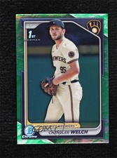 2024 Bowman Draft Chrome Lunar Glow Refractor Chandler Welch #BDC-103 0lj0