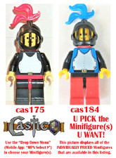 Genuine LEGO U PICK Minifigures CASTLE: LION KNIGHTS BREASTPLATE USED