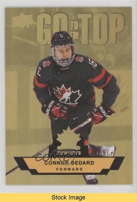 2023 Team Canada Juniors Go to the Top Connor Bedard #GT-37 Rookie RC READ 7yx