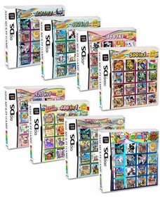 4300/208 IN 1 Multi Cart Super Combo Games Cartridge For DS 3DS 2DS USA Version