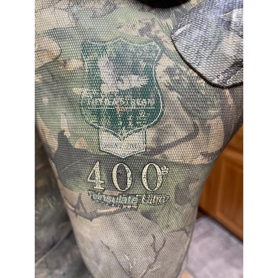 Field & Stream Mens Camo 400g Insulated Waterproof Hunting Boots Size 14 - Image 4 of 4