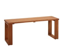 Gartenbank Macao 2-Sitzer 115 X 45 X 35 Cm Aus Fsc®-Zertifiziertem Holz, Dehner