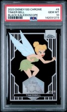 *PSA 10 POP 2* Tinkerbell 2023 Topps Chrome Disney 100 Black Refractor 05/10