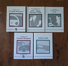 1998 Mercury Grand Marquis Owners Manual Guide Books Set OEM Factory Original 