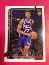 2025-26 Topps Basketball NBA VJ Edgecombe Flagship RC 76ers #203 Base Rookie