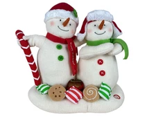 Hallmark Seasons Treatings Snowmen Jingle Pals Singing Motion Yum Tested & Works