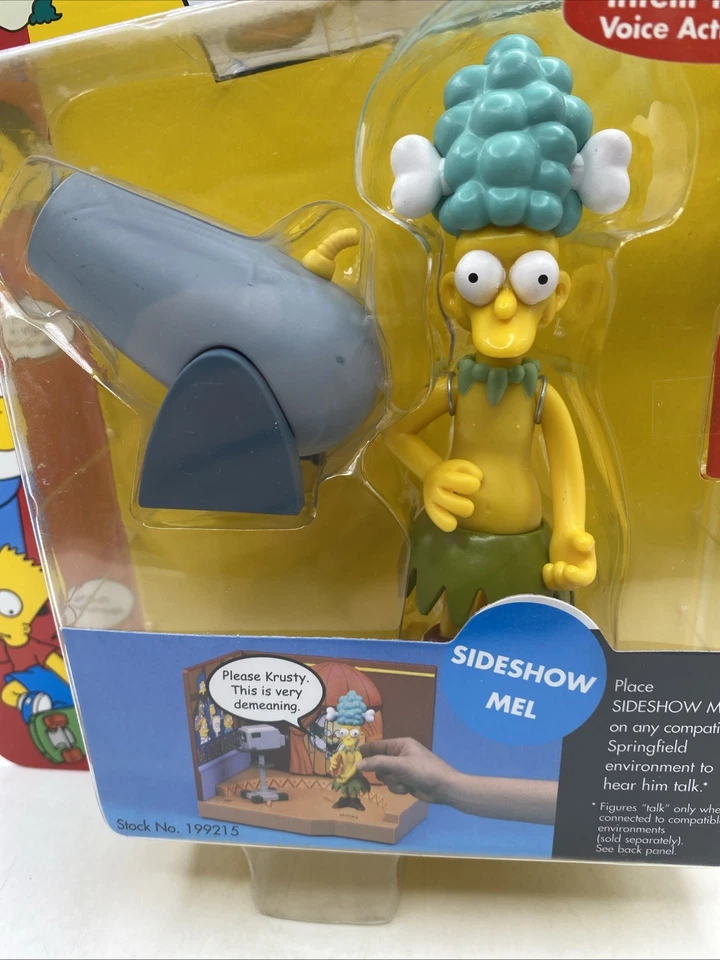 Figura de acción Los Simpson-Sideshow Mel-World of Springfield-Serie 5-Playmates Foto 2 de 4