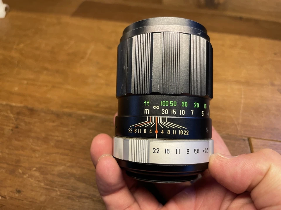 *Near Mint ++* Fuji Fujinon T 135mm F/3.5 Telephoto Early Model Lens M42 From JP - Image 2 of 4