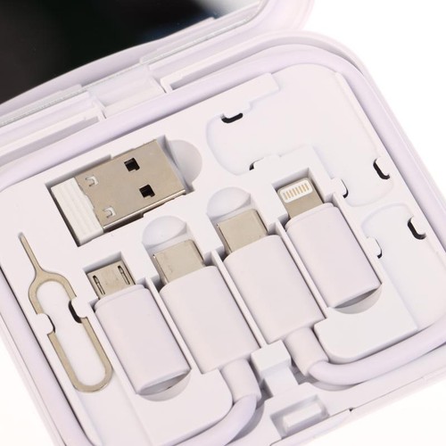 1Set PD 60W USB C To Type C Cable For Xiaomi Fast Charging Data Cord Storage -wf - Afbeelding 4 van 20