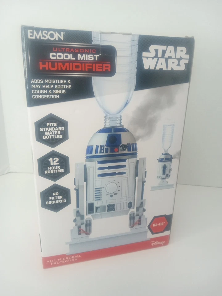 Emson 星球大战 R2-D2 超声波冷雾加湿器 适合标准水壶 — 第 4/4 张图片