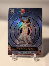 2019-20 Panini Donruss Optic - T-Minus 3, 2, 1 Paul George #3 Purple Prizm