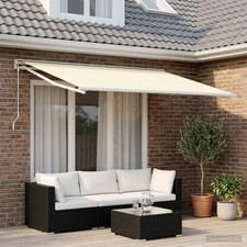 Toile de rechange pour store banne Tissu de auvent Solution d'ombre vidaXL vidaX