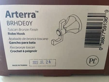 Pfister Arterra Robe Hook, Tuscan Bronze Finish