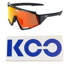 KOO Spectro Casual Sunglasses Performance Eyewear Road Triathlete Black Red UNI