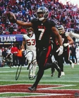 Bijan Robinson Autographed Atlanta Falcons 8x10 Photo with COA/Matching Hologram