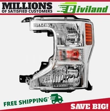 New For 2020-2022 Ford F250 F350 SuperDuty Halogen Type Headlight Headlamp-Left