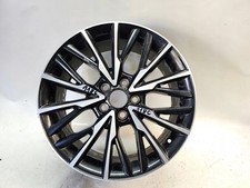 1x Alufelge 18 Zoll 7.0" 5x114.3 50ET Glanz PW457-10000 Toyota C-Hr Rim Wheel
