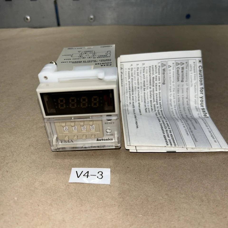 ¡NUEVO! Contador Autonics FS4A ¡NNB!+ Garantía Foto 2 de 4