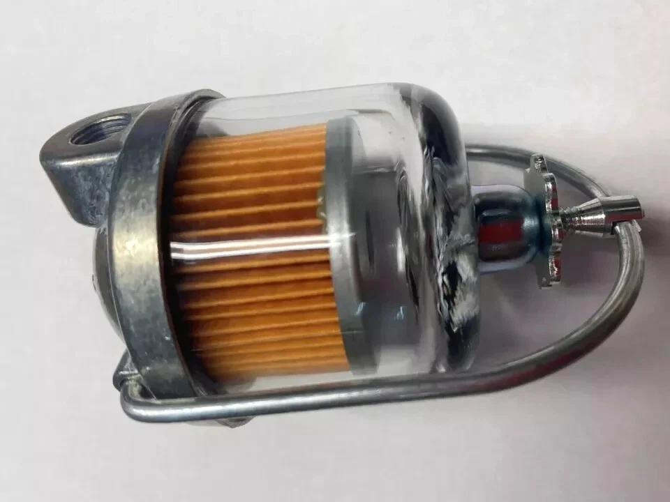 Filtro de combustible para tazón estilo vidrio Plymouth Dodge Chrysler DeSoto 1928-1962 Foto 3 de 4