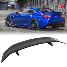 46" GT Style Gloss Black Rear Trunk Spoiler Racing Wing For Lexus RC RCF 300 350