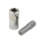1/4 Square Drive To 1/4inch Hex Shank for IMPACT Socket+1/4Drill Socket Adapter