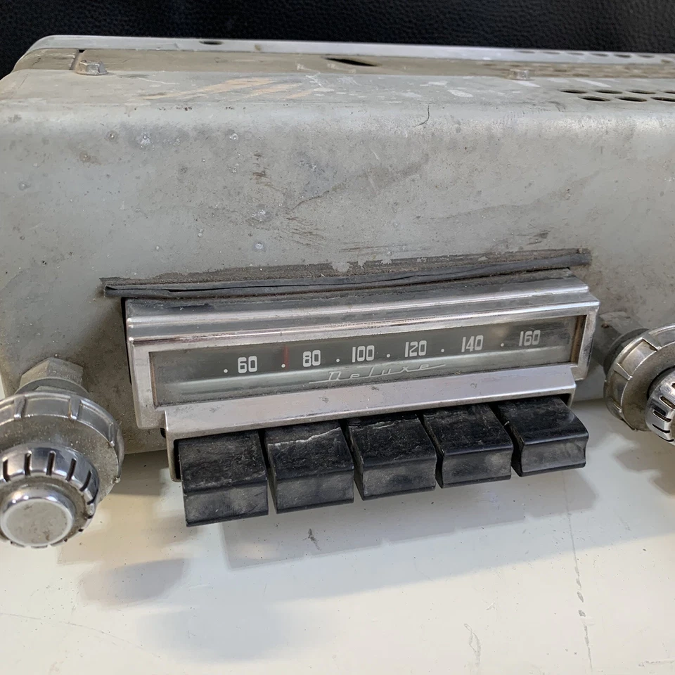 Vintage Oldsmobile 1953 Deluxe 88, Super 88 AM PB Radio Delco 982990 And Speaker - Image 3 of 4