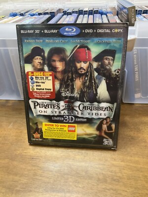 Pirates of the Caribbean : On Stranger Tides 3D (5 Discs) 3D Slipcover ...